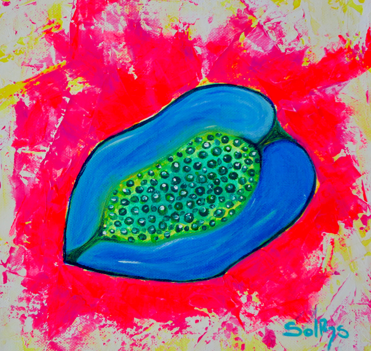 Pop Papaya - Original Artwork
