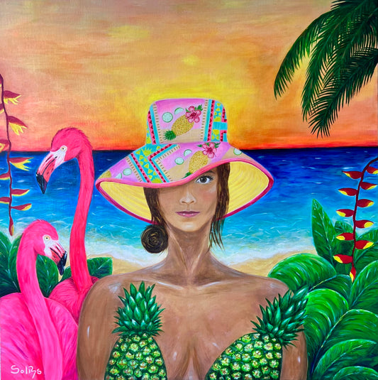 Tropical Vibes - Original Artwork