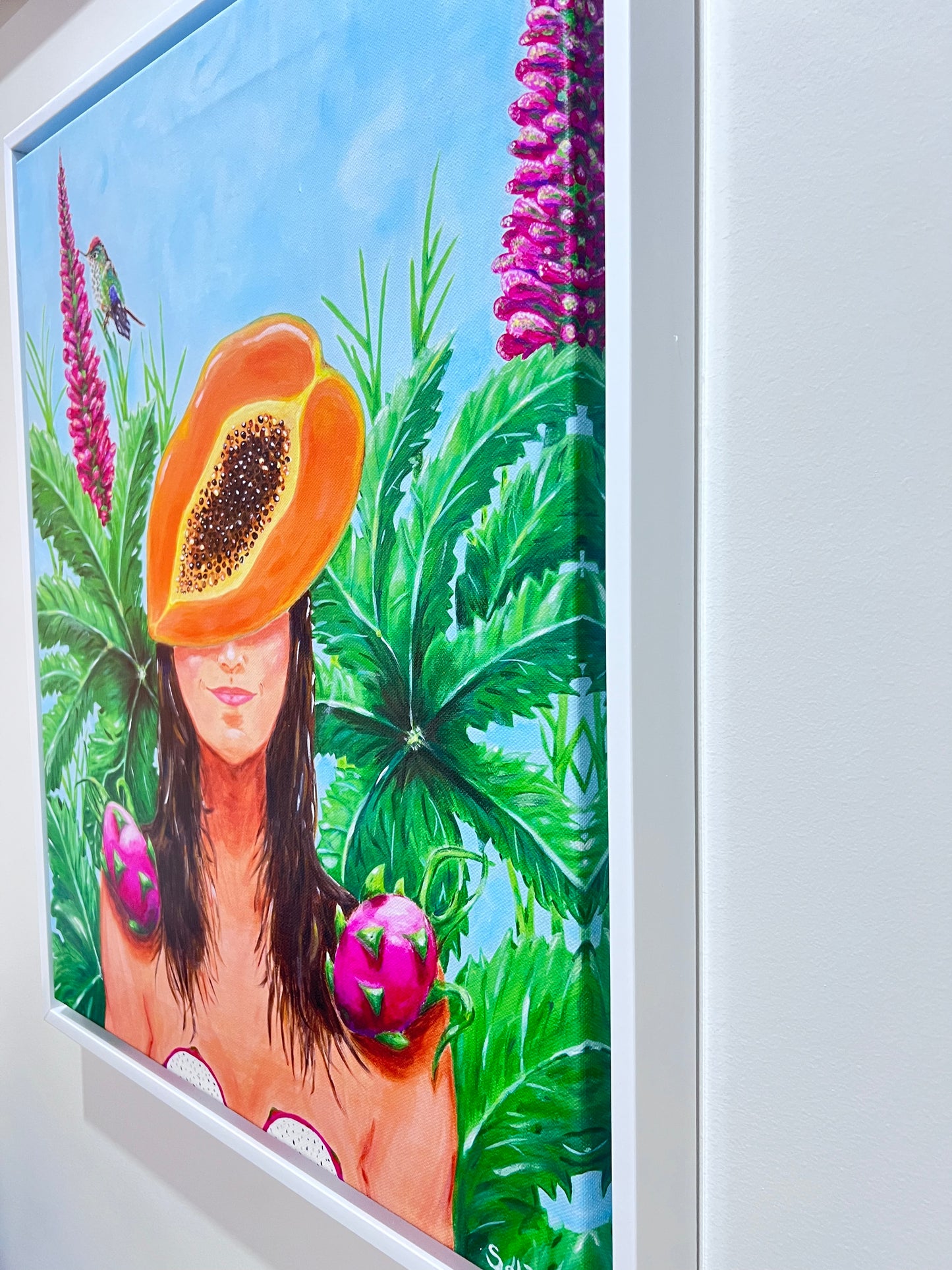 Papaya Life - Canvas Print