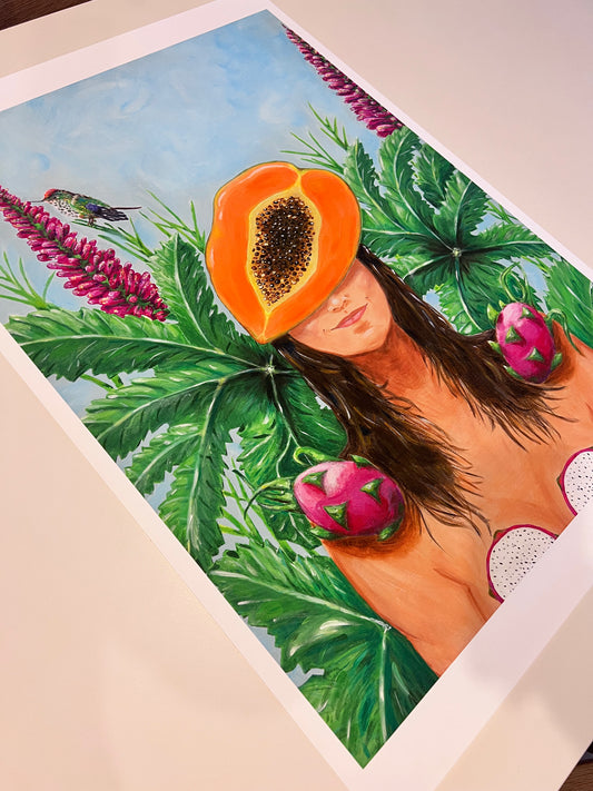 Papaya Life - Limited Edition Print