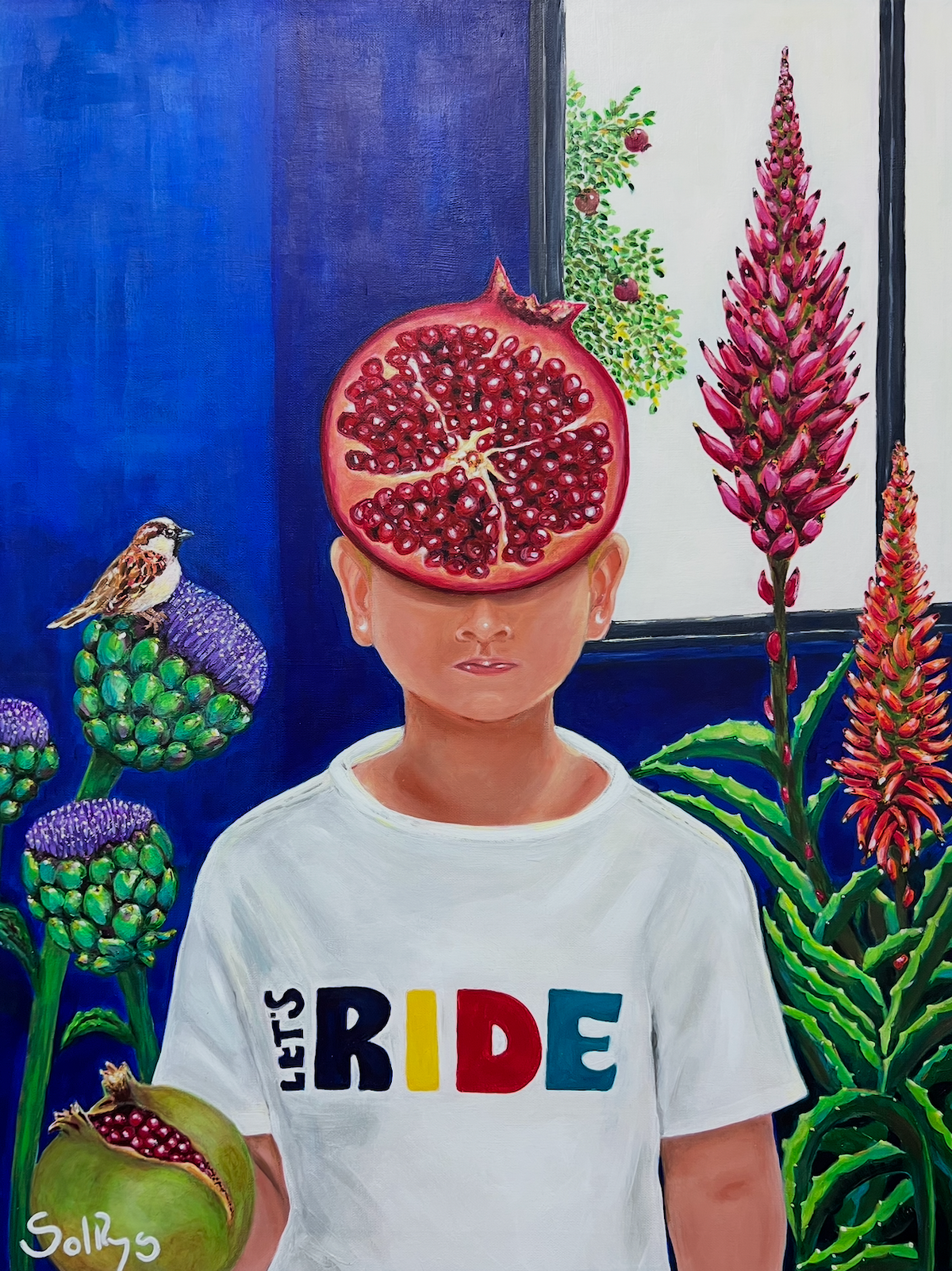 Pomegranate Nostalgia - Original Artwork